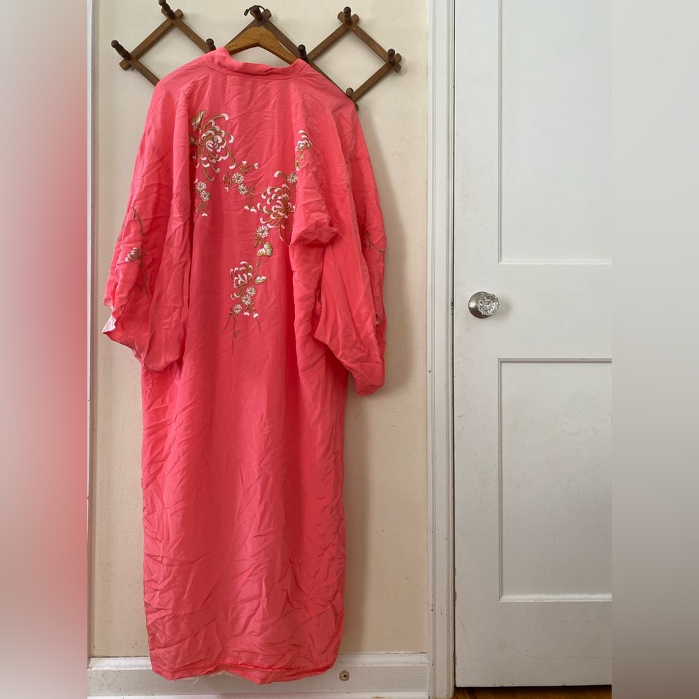 Hot Pink Kimono Robe